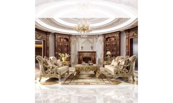 Cloyd 3- Seater Fabric Sofa In Beige - Image 2