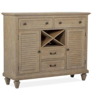 Magnussen Lancaster Brown Wooden Server